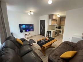 Modern 1BR Apart with Cinema Couch 65 inch TV & Free Steet parking